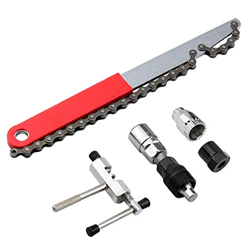 5 Piezas de Herramientas Profesionales de Reparación de Bicicletas, Látigo de Cadena, Separador de Cadena, Extractor de Bielas, Soporte Inferior des Montado para Bicicleta de 7-11 Velocidades 5 Piezas de Herramientas Profesionales de Reparación de Bicicletas, Látigo de Cadena, Separador de Cadena, Extractor de Bielas, Soporte Inferior des Montado para Bicicleta de 7-11 Velocidades