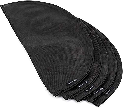 5 Ropa de Hombro Negra Transpirable Traje Camisa Chaqueta Cubierta Proteger el Almacenamiento.