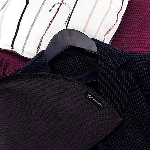 5 Ropa de Hombro Negra Transpirable Traje Camisa Chaqueta Cubierta Proteger el Almacenamiento. 5 Ropa de Hombro Negra Transpirable Traje Camisa Chaqueta Cubierta Proteger el Almacenamiento.