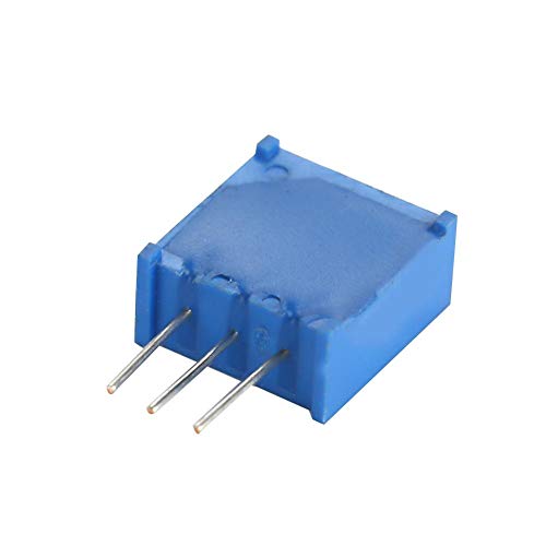 50 potenciómetros multigiro, 3296 W 100/200/500/1k/2k/5k/10k/20k/100k/500k Ohm resistencia ajustable