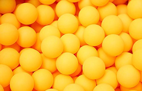 50 unidades pelotas de tenis de mesa para la formación plástico 40 mm sin logotipo, artículo deportivo de Drawihi