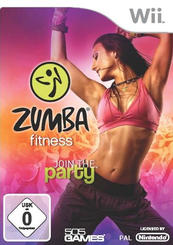505 Games Zumba Fitness: Join the Party, Wii Básico Nintendo Wii Inglés vídeo - Juego (Wii, Nintendo Wii, Danza, Modo multijugador, E (para todos), Soporte físico)