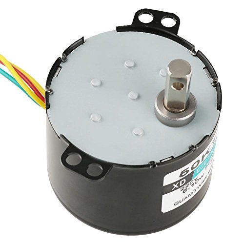 50KTYZ AC 220V 6-10w Motor Síncrono en Miniatura de Lmán Permanente CW/CCW Motor Eléctrico de Baja Velocidad y Alto Torque(5RPM)