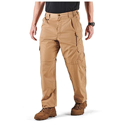 5.11 TAC Lite - Pantalones Deportivos para Hombre, Color marrón, Talla 30 Wide/32 Leg