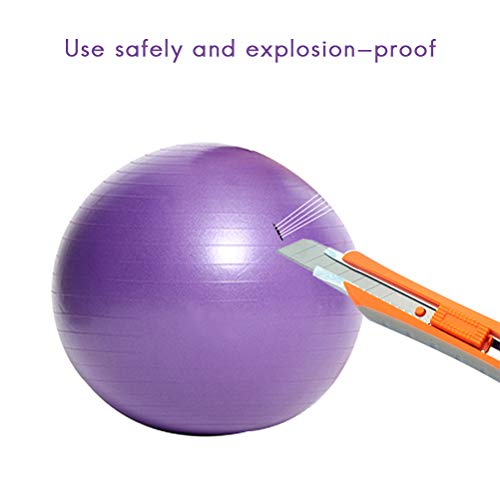 55-75cm Bola de Yoga fitball Ejercicio Gimnasia Fitness Pilates Ball Balance Gym Fitness Yoga Core Ball Entrenamiento Interior Bolas de Yoga