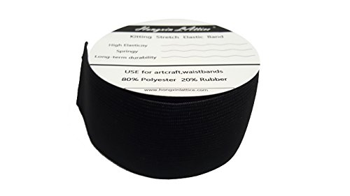 5CM de ancho 5 metros de largo Negro viscosa elástico que hace punto elástico de la banda carrete con alta elasticidad 5CM de ancho 5 metros de largo Negro viscosa elástico que hace punto elástico de la banda carrete con alta elasticidad