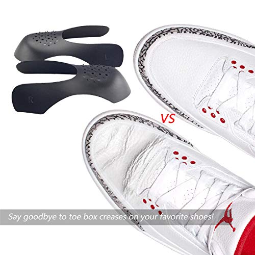 6 Pares de Escudos de Zapatos para Hombre, Prevendedores de Pliegues Abolladura de Zapatillas de Deporte Zapatos para Hombres 7-12, 3 Colores Protector para Contra Las Arrugas de Los Zapatos