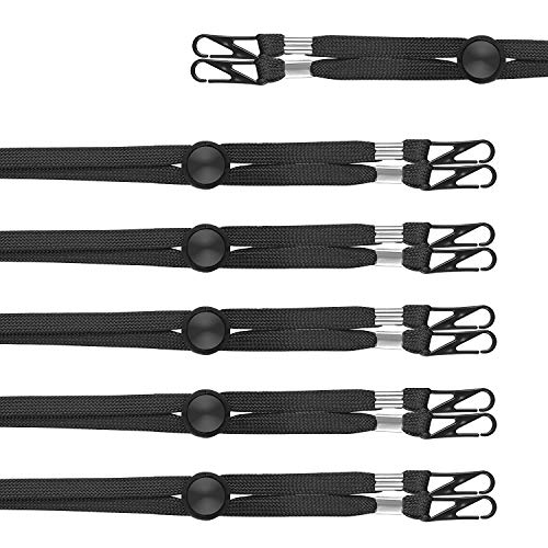 6 Pcs Cordón de Longitud Ajustable para Mascarilla, Cordón Correa Extensora de la Mas, Cordón Correa de Cuello, Cubierta Facial Ajustable Cordón, Alivia tus Orejas con las Cintas Colgantes Mascarillas 6 Pcs Cordón de Longitud Ajustable para Mascarilla, Cordón Correa Extensora de la Mas, Cordón Correa de Cuello, Cubierta Facial Ajustable Cordón, Alivia tus Orejas con las Cintas Colgantes Mascarillas