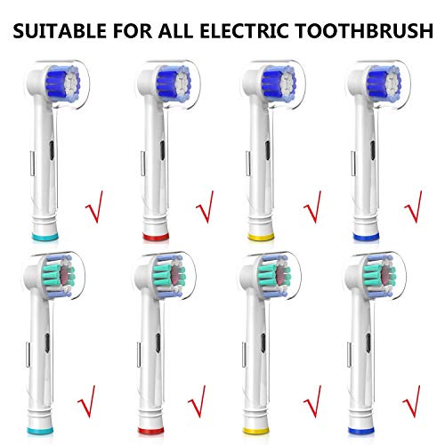 6 PCS Fundas para Cabezales, Cepillo de Dientes Eléctrico Cubierta, Polvo Cepillo Cubierta para Oral-B de Protectora para Cepillo Eléctrico de Dientes A Prueba de Polvo y Gérmenes JAANY 6 PCS Fundas para Cabezales, Cepillo de Dientes Eléctrico Cubierta, Polvo Cepillo Cubierta para Oral-B de Protectora para Cepillo Eléctrico de Dientes A Prueba de Polvo y Gérmenes JAANY