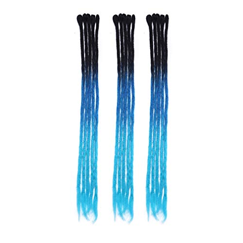 60 cm Dreadlock Extension Ombre Todo humano hecho a mano Hip-Hop Reggae Dreadlocks Extensiones de cabello trenzado de ganchillo sintético Twist Braid Hombre Mujer 5pcs / paquete 60 cm Dreadlock Extension Ombre Todo humano hecho a mano Hip-Hop Reggae Dreadlocks Extensiones de cabello trenzado de ganchillo sintético Twist Braid Hombre Mujer 5pcs / paquete
