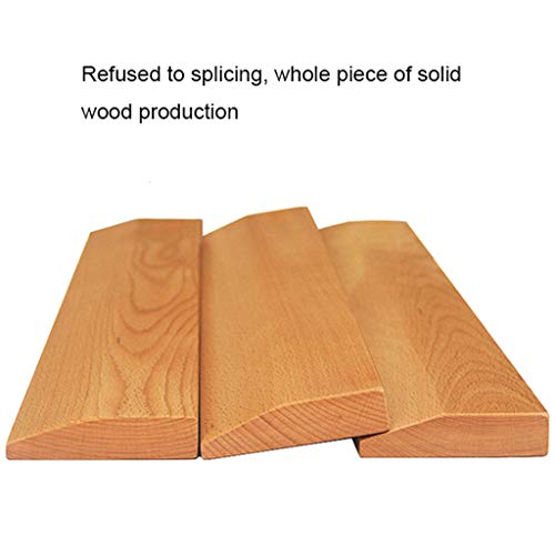 61cmx10cmx2.5-1cm Tablero de la balanza de la yoga del abedul de madera sólida natural for la ayuda y profundiza las posturas, herramienta auxiliar de la yoga de las cuñas de madera sólida de Iyengar 61cmx10cmx2.5-1cm Tablero de la balanza de la yoga del abedul de madera sólida natural for la ayuda y profundiza las posturas, herramienta auxiliar de la yoga de las cuñas de madera sólida de Iyengar