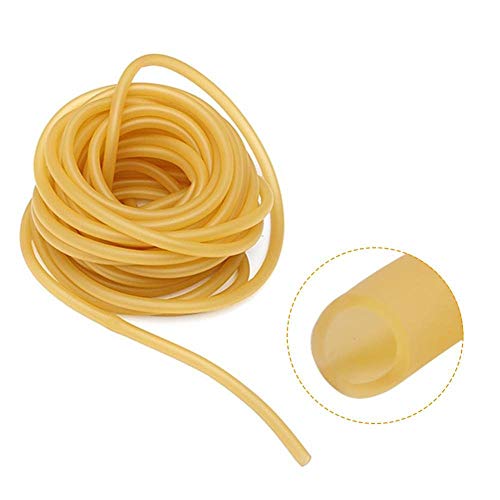 6x9 Mm Látex Tubo, Látex Goma Tubo, Tubo Goma Látex Natural para Ejercicio Físico Rally De Músculos, Accesorios Tirachinas (5 M / 16.4 Ft) 6x9 Mm Látex Tubo, Látex Goma Tubo, Tubo Goma Látex Natural para Ejercicio Físico Rally De Músculos, Accesorios Tirachinas (5 M / 16.4 Ft)