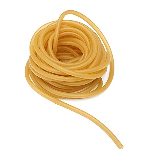6x9 Mm Látex Tubo, Látex Goma Tubo, Tubo Goma Látex Natural para Ejercicio Físico Rally De Músculos, Accesorios Tirachinas (5 M / 16.4 Ft) 6x9 Mm Látex Tubo, Látex Goma Tubo, Tubo Goma Látex Natural para Ejercicio Físico Rally De Músculos, Accesorios Tirachinas (5 M / 16.4 Ft)