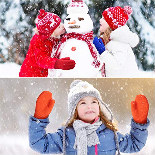 7 Pares Guantes de Niños Bebés Unisexos Mitones de Dedo Completo de Estirar Guantes de Punto Cálidos de Invierno para Bebé Niños 7 Pares Guantes de Niños Bebés Unisexos Mitones de Dedo Completo de Estirar Guantes de Punto Cálidos de Invierno para Bebé Niños