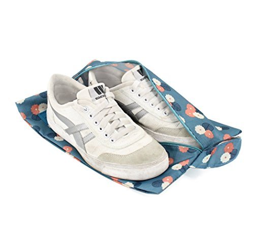7 Set de Organizador de Equipaje, Impermeable Organizador de Maleta Bolsa para Ropa Sucia de Viaje, Material Nylon(2Blue Flower) 7 Set de Organizador de Equipaje, Impermeable Organizador de Maleta Bolsa para Ropa Sucia de Viaje, Material Nylon(2Blue Flower)