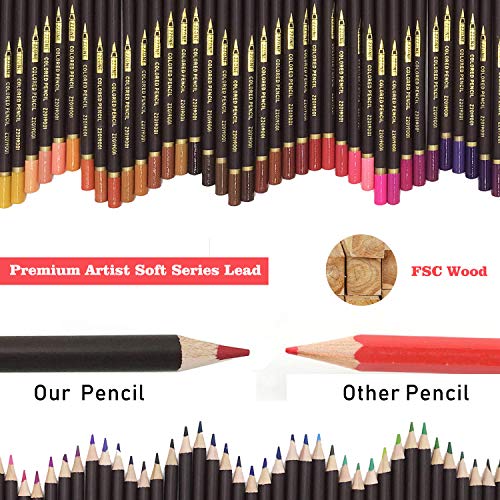 72 Lapices de Colores Profesionales,lapiz para colorear de Dibujo y Bosquejo Material de dibujo Set,Incluye Caja de Cremallera Portátil,Mejores Lápices de colores Conjunto Ideal para Adultos y Niños 72 Lapices de Colores Profesionales,lapiz para colorear de Dibujo y Bosquejo Material de dibujo Set,Incluye Caja de Cremallera Portátil,Mejores Lápices de colores Conjunto Ideal para Adultos y Niños