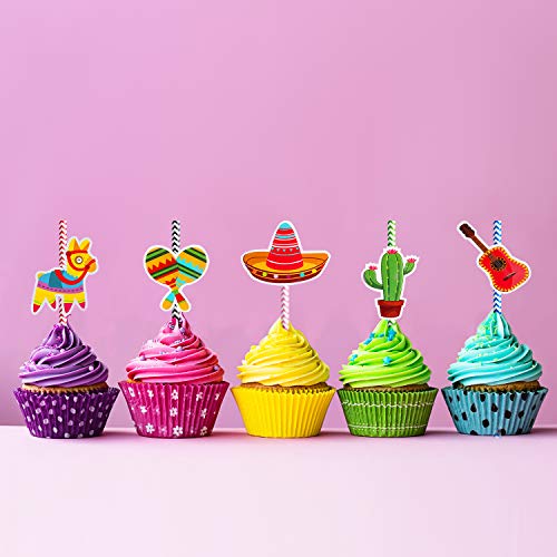 72 Piezas Pajitas de Papel de Fiesta de Cinco De Mayo Pajitas Mexicanas para Fiesta Taco Divertida, Foto Props de Evento Luau, Festivales Carnavales, Boda, Favores de Fiesta de Cumpleaños 72 Piezas Pajitas de Papel de Fiesta de Cinco De Mayo Pajitas Mexicanas para Fiesta Taco Divertida, Foto Props de Evento Luau, Festivales Carnavales, Boda, Favores de Fiesta de Cumpleaños
