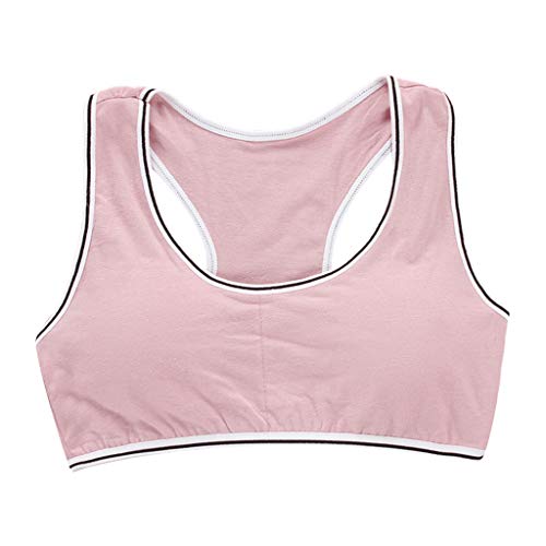 8-16 años Algodón de Las Chicas jóvenes y Spandex Entrenamiento Deportivo Sujetadores Pubertad Niños Ropa Interior Suave y Transpirable Niños Adolescentes Chaleco sin Mangas Tops Color sólido 7# 8-16 años Algodón de Las Chicas jóvenes y Spandex Entrenamiento Deportivo Sujetadores Pubertad Niños Ropa Interior Suave y Transpirable Niños Adolescentes Chaleco sin Mangas Tops Color sólido 7#