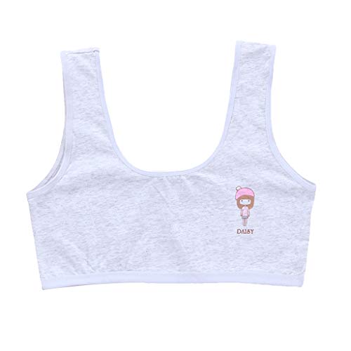 8-16 años Algodón de Las Chicas jóvenes y Spandex Entrenamiento Deportivo Sujetadores Pubertad Niños Ropa Interior Suave y Transpirable Niños Adolescentes Chaleco sin Mangas Tops Ropa Color sólido 8-16 años Algodón de Las Chicas jóvenes y Spandex Entrenamiento Deportivo Sujetadores Pubertad Niños Ropa Interior Suave y Transpirable Niños Adolescentes Chaleco sin Mangas Tops Ropa Color sólido