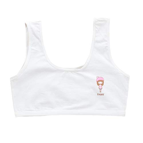 8-16 años Algodón de Las Chicas jóvenes y Spandex Entrenamiento Deportivo Sujetadores Pubertad Niños Ropa Interior Suave y Transpirable Niños Adolescentes Chaleco sin Mangas Tops Ropa Color sólido 8-16 años Algodón de Las Chicas jóvenes y Spandex Entrenamiento Deportivo Sujetadores Pubertad Niños Ropa Interior Suave y Transpirable Niños Adolescentes Chaleco sin Mangas Tops Ropa Color sólido