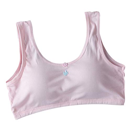 8-16 años Algodón para niñas jóvenes Entrenamiento Deportivo Sujetadores Pubertad Niños Ropa Interior Suave y Transpirable Niños Adolescentes Chaleco sin Mangas Tops Ropa Color sólido y Flores 8-16 años Algodón para niñas jóvenes Entrenamiento Deportivo Sujetadores Pubertad Niños Ropa Interior Suave y Transpirable Niños Adolescentes Chaleco sin Mangas Tops Ropa Color sólido y Flores