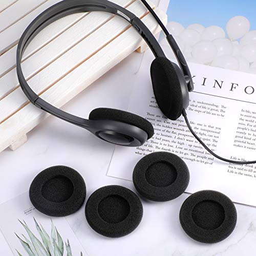 8 Almohadillas Espumas de Auriculares de 2 Pulgadas Cubiertas de Espuma Esponja de Sonido de Repuesto Almohadillas de Oídos para Reparación de Auriculares Mayoría de Tamaño Estándar 8 Almohadillas Espumas de Auriculares de 2 Pulgadas Cubiertas de Espuma Esponja de Sonido de Repuesto Almohadillas de Oídos para Reparación de Auriculares Mayoría de Tamaño Estándar