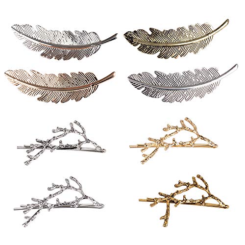8 Horquillas Pelo Mujer Clips Pasadores Pinzas Adornos Accesorios Cabello Dorado Plata Bronce 8 Horquillas Pelo Mujer Clips Pasadores Pinzas Adornos Accesorios Cabello Dorado Plata Bronce