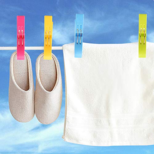 8 pcs Grandes Playa Toalla Clips Pinzas de Plástico Fuerte Resistentes al Viento, Brillante Color Clips para la Ropa Pesada y el Lavarse 8 pcs Grandes Playa Toalla Clips Pinzas de Plástico Fuerte Resistentes al Viento, Brillante Color Clips para la Ropa Pesada y el Lavarse