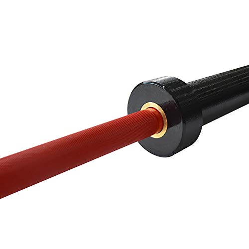 86 Pulgadas Barra Olímpica 50mm,Barra de musculación,Acero sólido Barra de Pesas Barra Z,Barra de Fitness,Body Pump,Entrenamiento en el Hogar,Acero Resistente,Fitness Barra de Gimnas(Color:Red 220cm) 86 Pulgadas Barra Olímpica 50mm,Barra de musculación,Acero sólido Barra de Pesas Barra Z,Barra de Fitness,Body Pump,Entrenamiento en el Hogar,Acero Resistente,Fitness Barra de Gimnas(Color:Red 220cm)