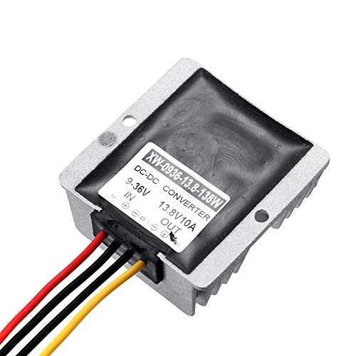 9-36V a 13.8V 10A Regulador de Buck Buck 12V 24V a 13.8V 138W Convertidor de suministro de energía a base de maquinar