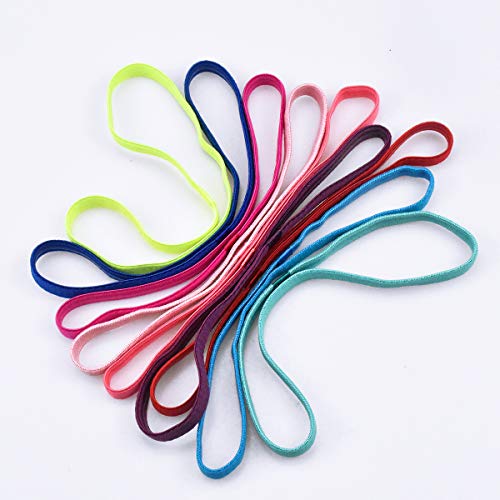 9 Piezas Diadema Deportiva para Futbol, Cinta Pelo Elastica para Mujer Hombre, Banda Pelo Negra para Running 9 Piezas Diadema Deportiva para Futbol, Cinta Pelo Elastica para Mujer Hombre, Banda Pelo Negra para Running
