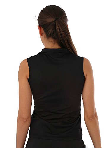 a40grados Sport & Style, Polo Plomo Negro, Mujer, Tenis y Padel (Paddle) (38 S) a40grados Sport & Style, Polo Plomo Negro, Mujer, Tenis y Padel (Paddle) (38 S)