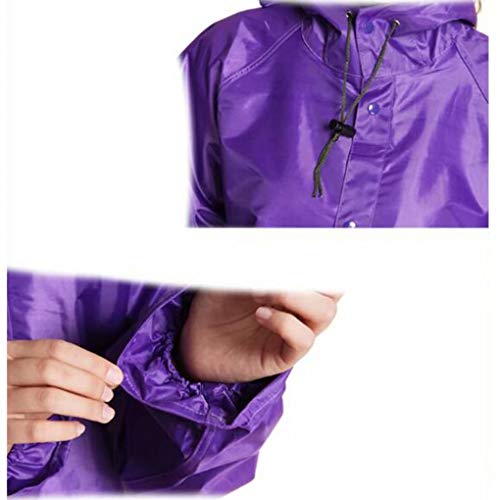 AA-SS Ropa de Moto Abrigos para la Lluvia Gorra Ciclismo Impermeable Poncho de Lluvia para Scooters de Movilidad Motocicleta Bicicleta Adición Larga Ropa de Lluvia de Tela Oxford más Gruesa