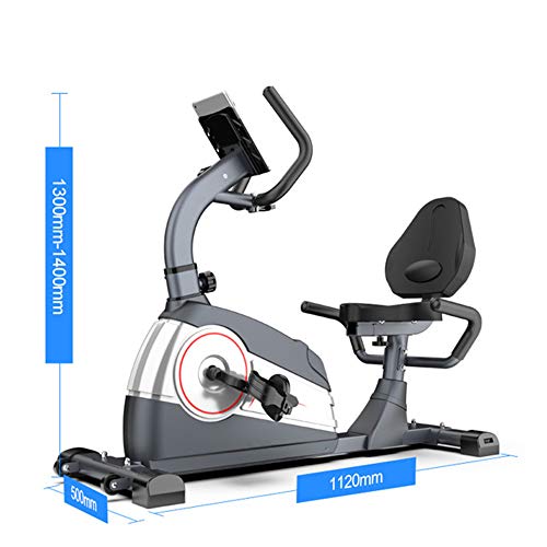 AAGYJ Bicicleta de Ejercicios reclinada de Lujo, Bicicleta de Ciclismo de Interior, Capacidad de 330 LB, con Soporte para teléfono, Asiento y Resistencia Ajustables, Bicicletas fijas AAGYJ Bicicleta de Ejercicios reclinada de Lujo, Bicicleta de Ciclismo de Interior, Capacidad de 330 LB, con Soporte para teléfono, Asiento y Resistencia Ajustables, Bicicletas fijas