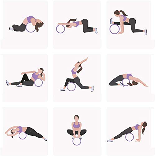 AB Rueda de yoga para pilates, yoga, estiramientos, fitness – Rueda de corcho AB Rueda de yoga para pilates, yoga, estiramientos, fitness – Rueda de corcho