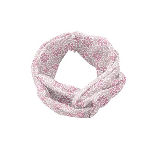 ABAKUHAUS Diadame Floral, Banda Elástica y Suave para Mujer para Deportes y Uso Diario Damasco ornamental de la plantilla Inspirado florecientes hojas de los pétalos de Motif, Blush Rose secada ABAKUHAUS Diadame Floral, Banda Elástica y Suave para Mujer para Deportes y Uso Diario Damasco ornamental de la plantilla Inspirado florecientes hojas de los pétalos de Motif, Blush Rose secada