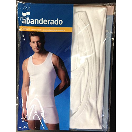 Abanderado 300 - Camiseta Tirantes Caballero Algodon (56 XL)