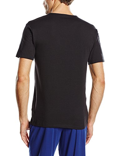 Abanderado AS00577, Camiseta Algodón Maxima Transpiración De Manga Corta Y Cuello Redondo Para Hombre, Negro, X-Large