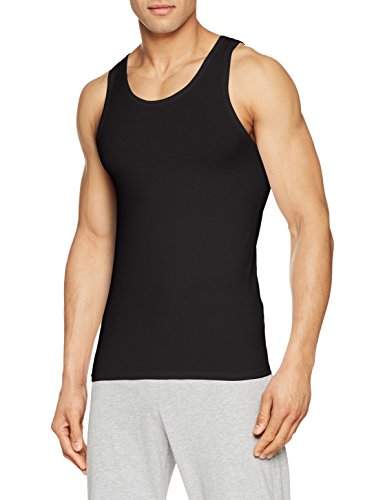 Abanderado ASA040Z, Camiseta X-Temp de tirantes para Hombre, Negro, Large (Tamaño del fabricante:L/52)