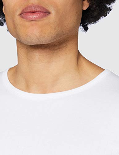 Abanderado Termal algodón Invierno C/Redondo Camiseta térmica, Blanco, XXL para Hombre