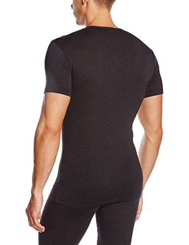 Abanderado Termal Termaltech Camiseta térmica, Negro (Negro 002), Large (Tamaño del Fabricante:52) para Hombre