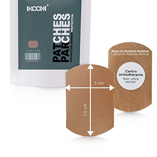 Abbott Freestyle Libre Parche Protector Sensor Talla S 7.5 x 5 cm - SEPARADOR ANTIADHERENTE EN EL CENTRO - Protege y sujeta el sensor de glucosa pero NO SE ADHIERE AL SENSOR - Impermeable - 25 Uds Abbott Freestyle Libre Parche Protector Sensor Talla S 7.5 x 5 cm - SEPARADOR ANTIADHERENTE EN EL CENTRO - Protege y sujeta el sensor de glucosa pero NO SE ADHIERE AL SENSOR - Impermeable - 25 Uds