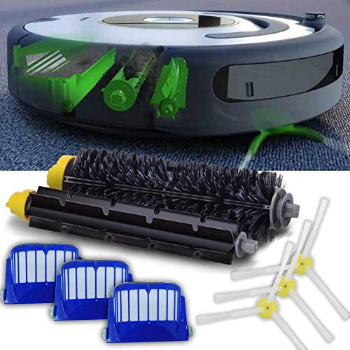 ABClife Kit Cepillos Repuestos de Accesorios Compatible con Aspiradoras iRobot Roomba Serie 600 605 610 615 616 620 625 630 631 632 639 650 651 660 670 680 681 691-15PCS