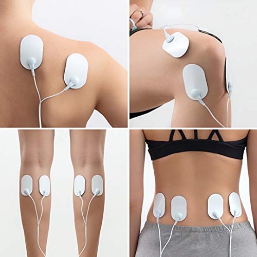 Abdo ENRG Pulse-Electroestimulador digital bruciagrassi muscular multifuncional con 4 electrodos de contactos y 10 Niveles de intensita-compacto y portátil para estimulación-tonificare, línea, reafirmarla y mejora la circulación sanguínea.