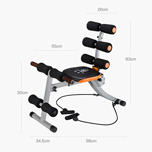 Abdominales Equipo Equipo de Ejercicios Ayuda para Hacer máquina de Abdomen multifunción Entrenamiento Equipos de Ejercicios Deportivos