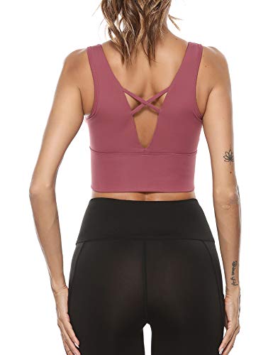 Abollria Sujetador Deportivo Sujetadores Deportivos para Muje Bralette sin Aros Bra Push Up de Bádminton para Correr y Bailar Yoga Abollria Sujetador Deportivo Sujetadores Deportivos para Muje Bralette sin Aros Bra Push Up de Bádminton para Correr y Bailar Yoga