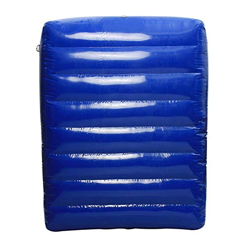 Abrahmliy Colchonetas De Ejercicio Gimnasia Inflable Tumbling Mat Floor Sports Equipo De Protección Colchoneta De Gimnasia (Size:S; Color:Blue)