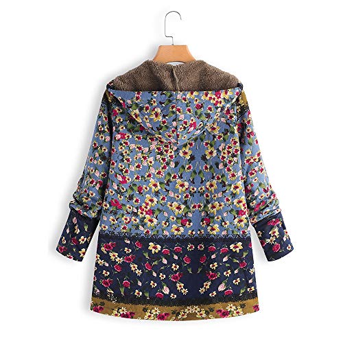 Abrigo De Invierno Mujer Libre Abrigos para Mujer Rebajas Talla Grande Abrigo con Capucha De Manga Larga Vintage Cremallera Señoras Abrigos con Bolsillos Gruesos De Lana riou (1-Blue, XXL) Abrigo De Invierno Mujer Libre Abrigos para Mujer Rebajas Talla Grande Abrigo con Capucha De Manga Larga Vintage Cremallera Señoras Abrigos con Bolsillos Gruesos De Lana riou (1-Blue, XXL)