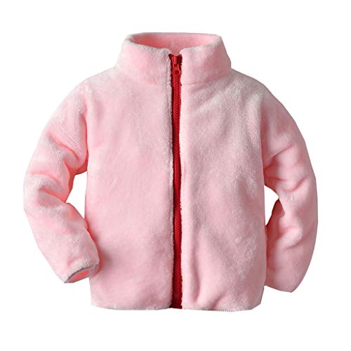 Abrigo ReciéN Nacido Para Bebé Chaqueta A Prueba De Viento Teddy De Color Liso Para Invierno Abrigo Grueso Ropa De AlgodóN Casual Abrigo De Felpa Fiesta De Navidad Regalo De CumpleañOs Bebé NiñO NiñA