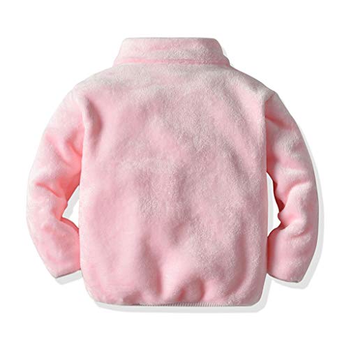 Abrigo ReciéN Nacido Para Bebé Chaqueta A Prueba De Viento Teddy De Color Liso Para Invierno Abrigo Grueso Ropa De AlgodóN Casual Abrigo De Felpa Fiesta De Navidad Regalo De CumpleañOs Bebé NiñO NiñA